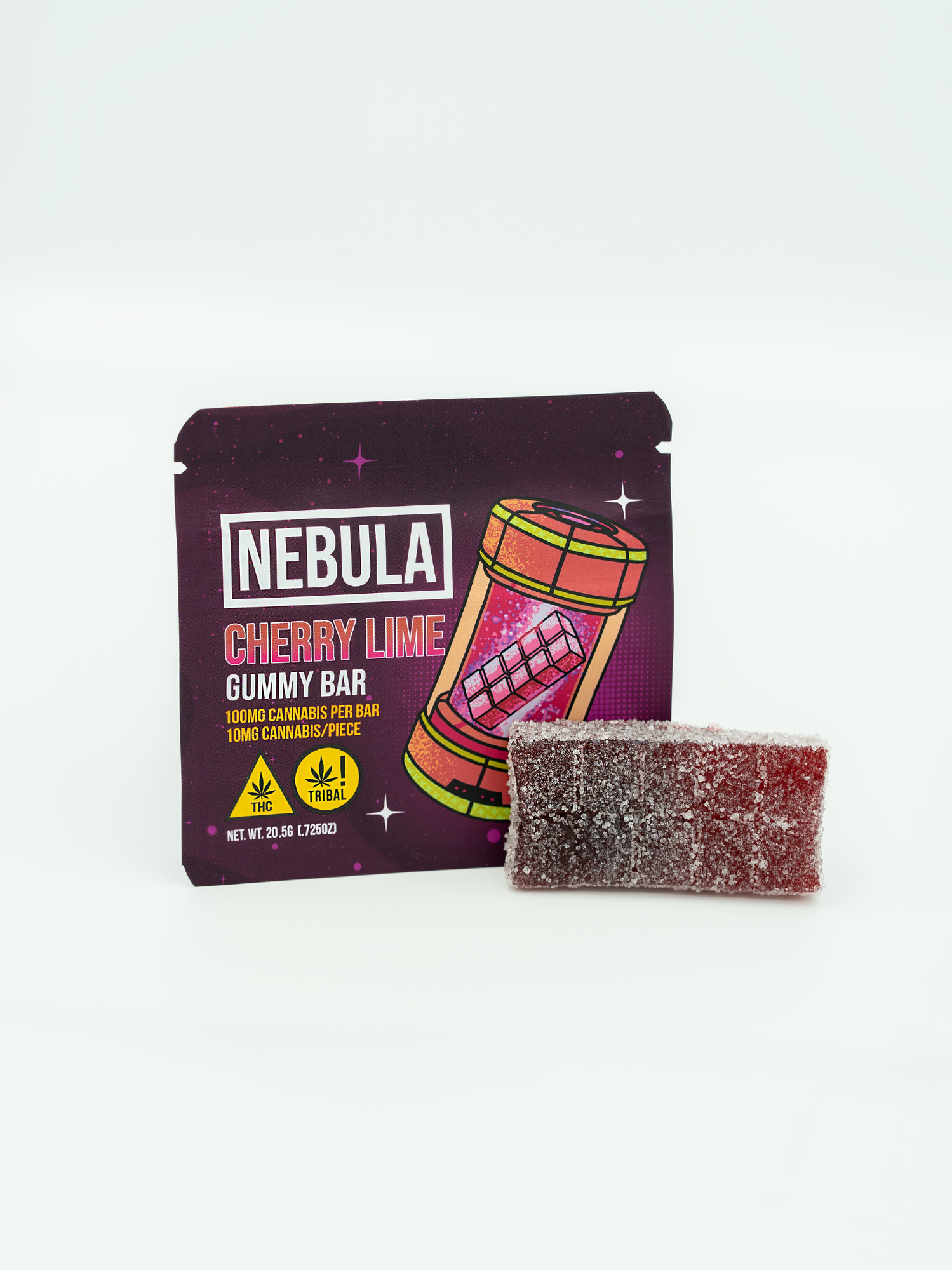 Gummy Bar - Cherry Lime - 100mg THC