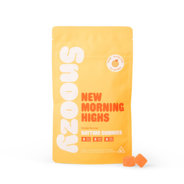 New Morning Highs 5mg Euphoria Gummies 20 Pack | Snoozy