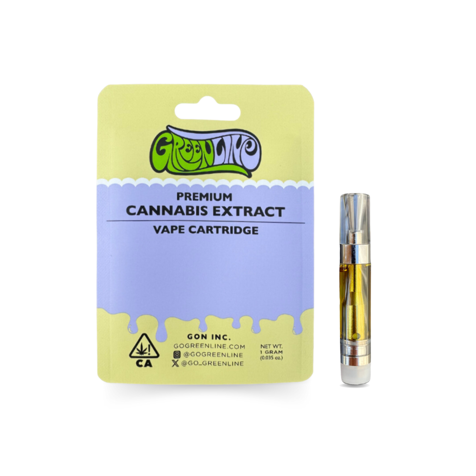 Greenline Cart 1g Berry White