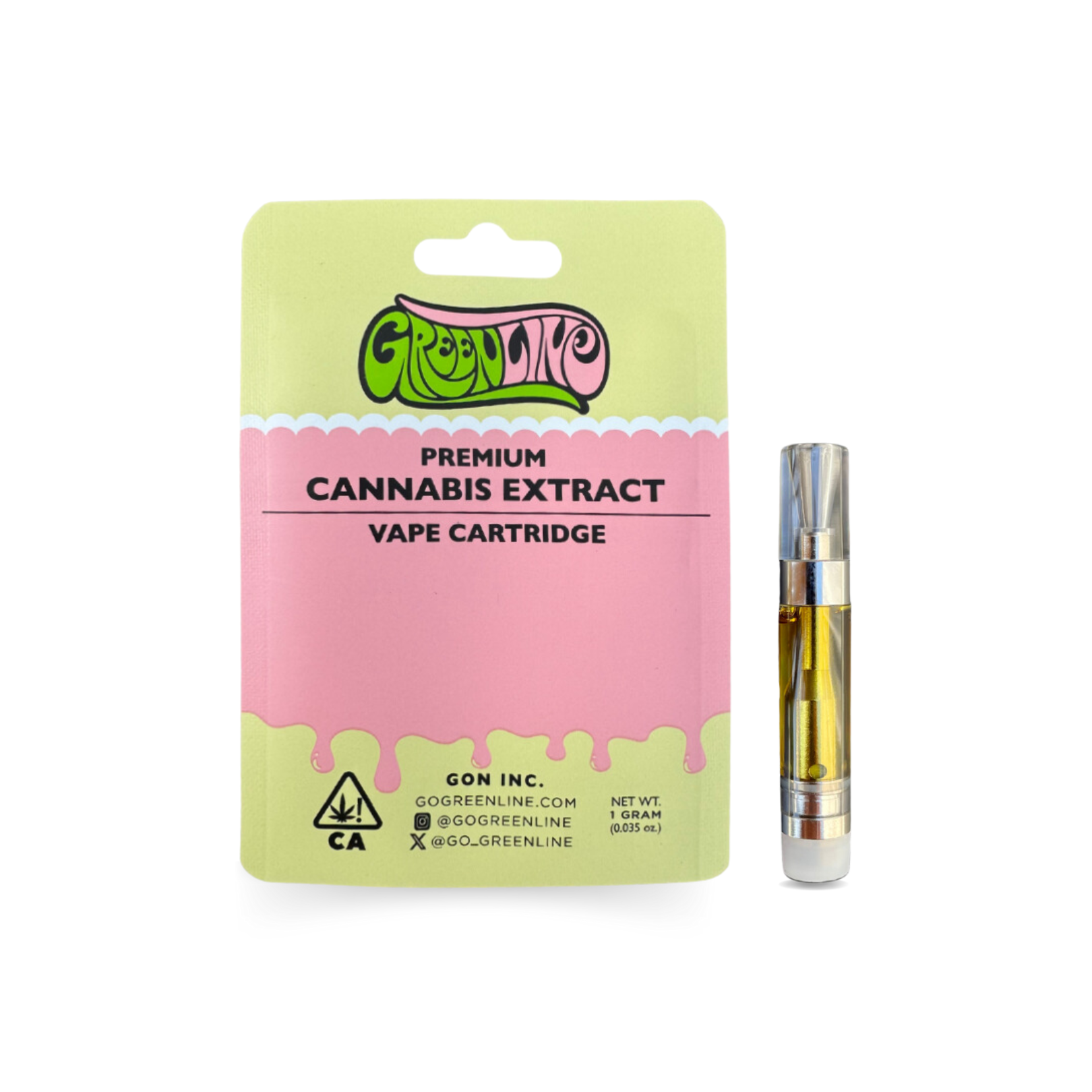 Greenline Cart 1g Strawnana