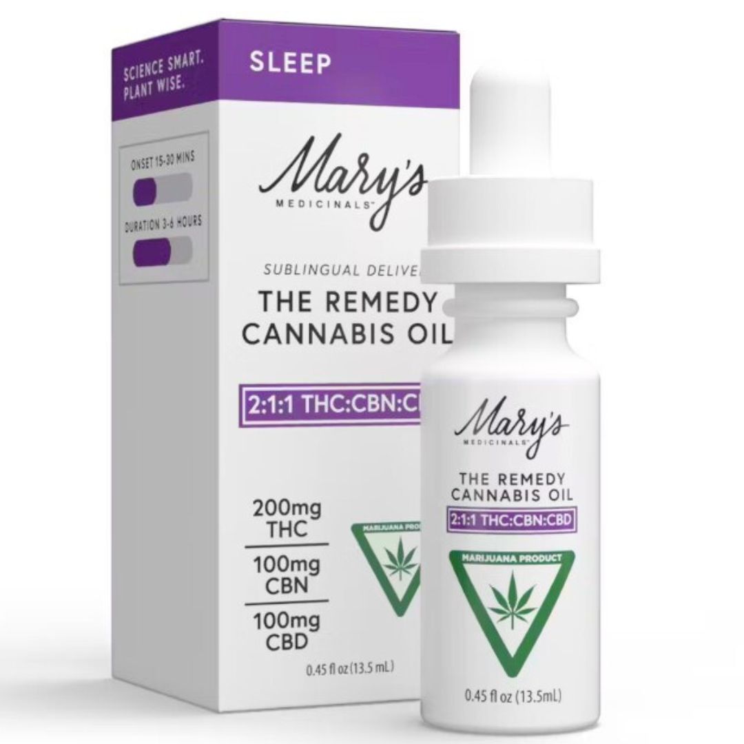 Tincture: Sleep 2:1:1 (THC:CBN:CBD) - 13 ml