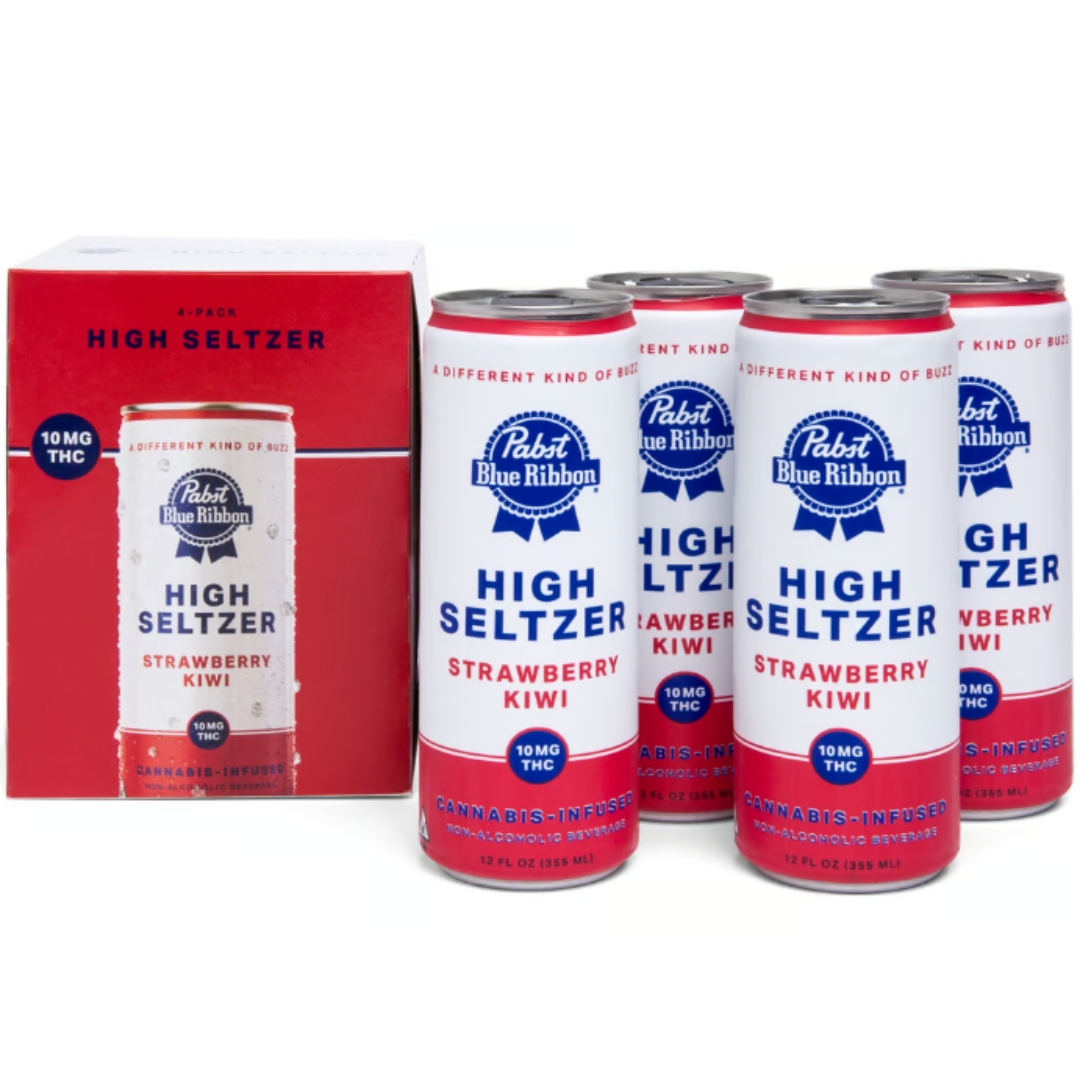 PBR - Edible: Higher Strawberry Kiwi (4pk Drink) - 40mg