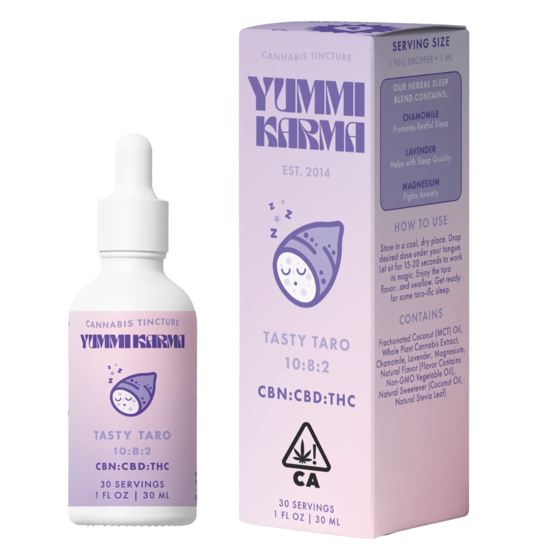 Tincture: Tasty Taro 10:8:2 (CBN:CBD:THC) - 600mg
