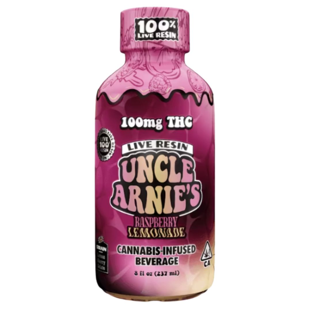 Edible: Raspberry Lemonade (Live Resin Drink) - 100mg