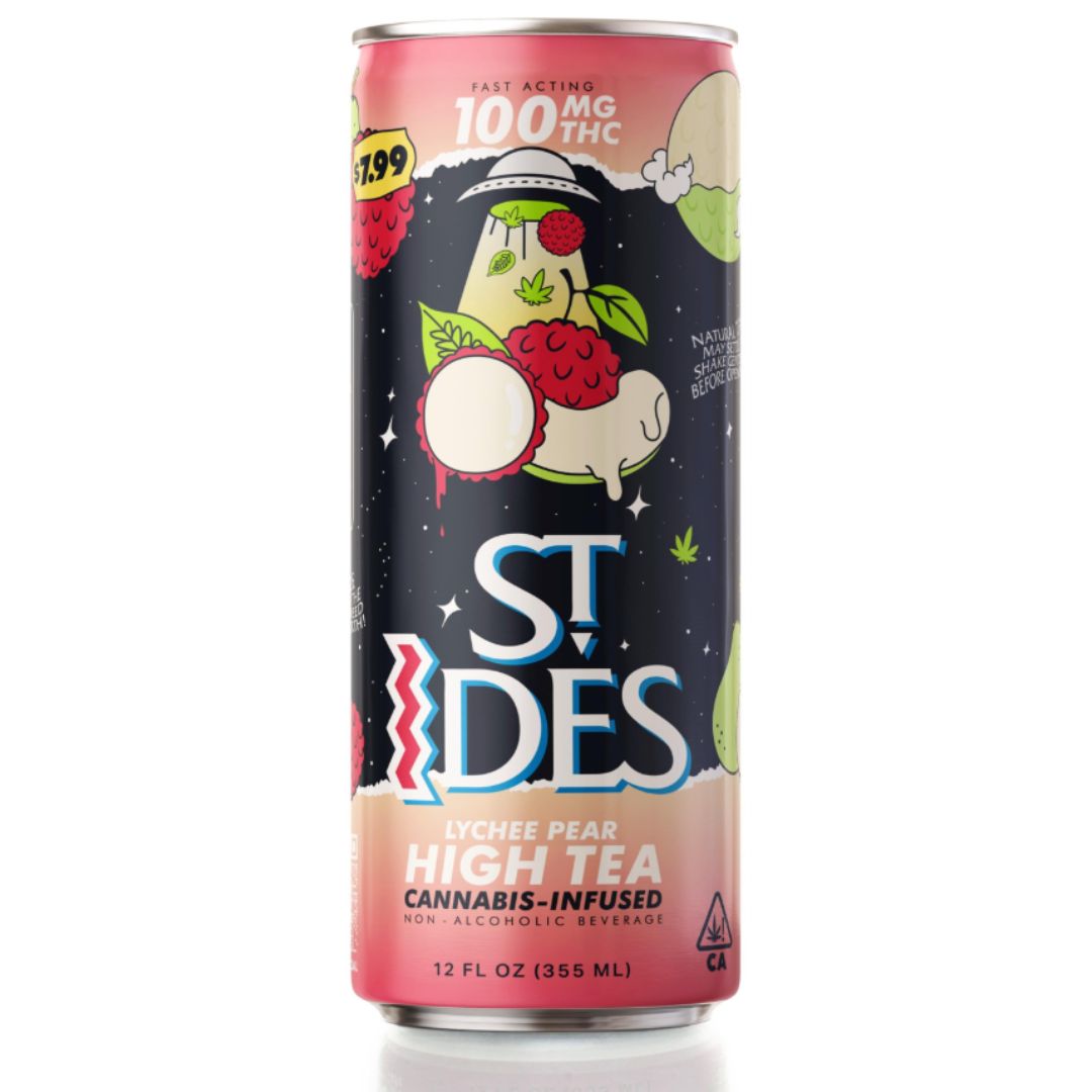 St Ides - Edible: Pear Lychee (Drink) - 100mg