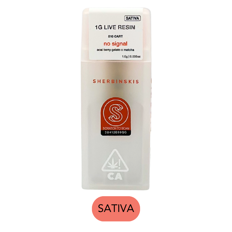 Sherbinskis - Live Resin - No Signal - Vape Cart - 1.0g