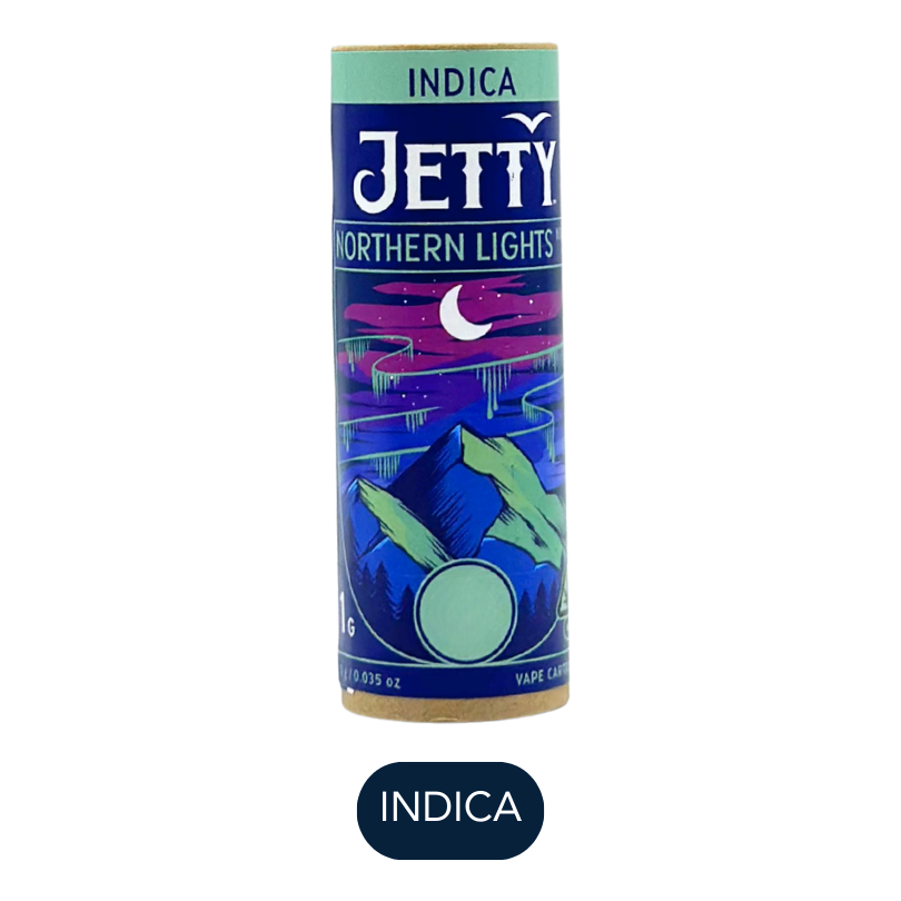 Jetty - High THC - Northern Lights #5 - Vape Cart - 1.0g
