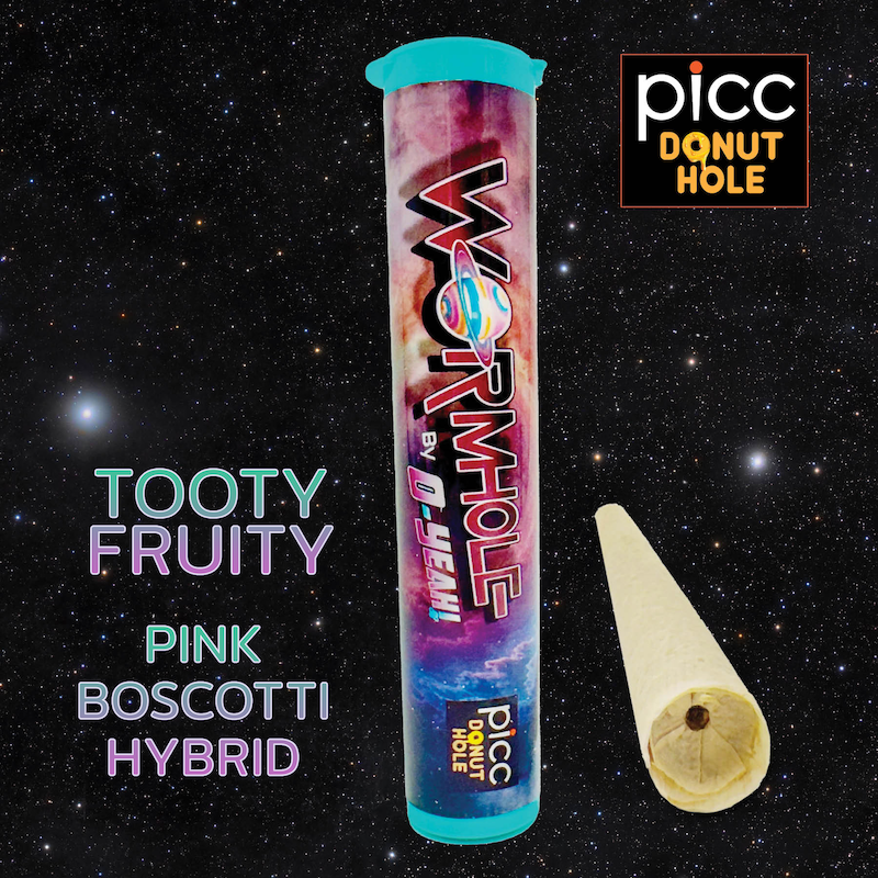O-YEAH! - Tooty Fruity Pink Boscotti 1g Infused Preroll | PICC