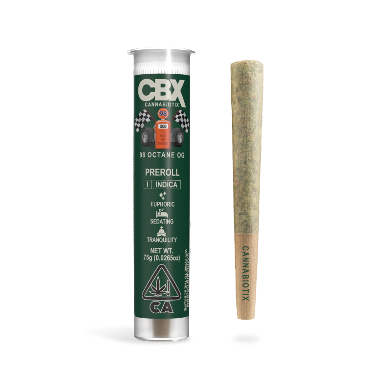 Cannabiotix 98' Octane (I) Preroll .75g