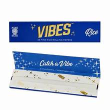 Vibes King Size Slim Rice Papers
