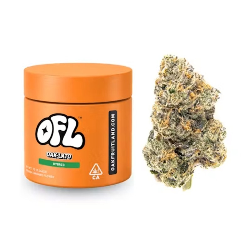 Oakfruitland Jar Oak-lato (H) Flower 7g