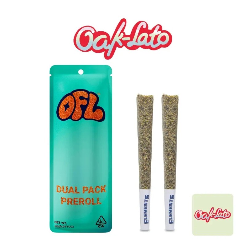 Oakfruitland Oak-Lato (H) Preroll 20pk 14g