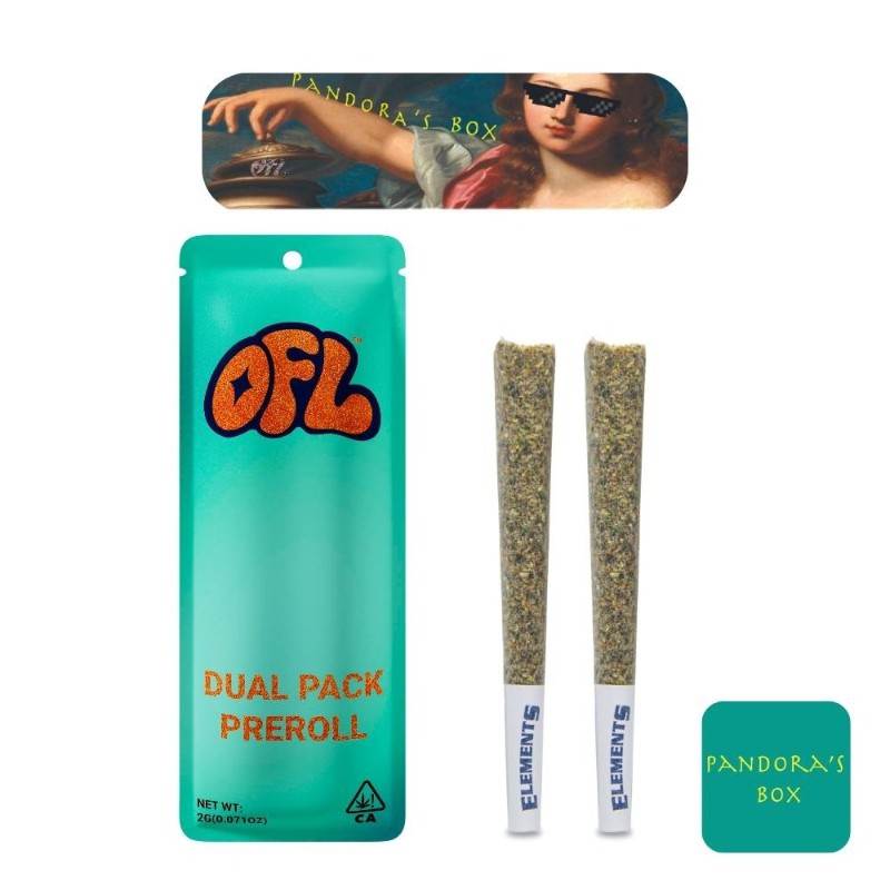 Oakfruitland Pandora's Box (I) Preroll 20pk 14g