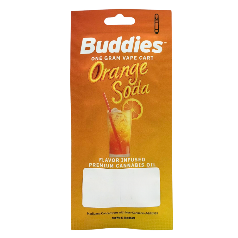 Buddies - Bbrand - Orange Soda - Vape Cart - 1.0g