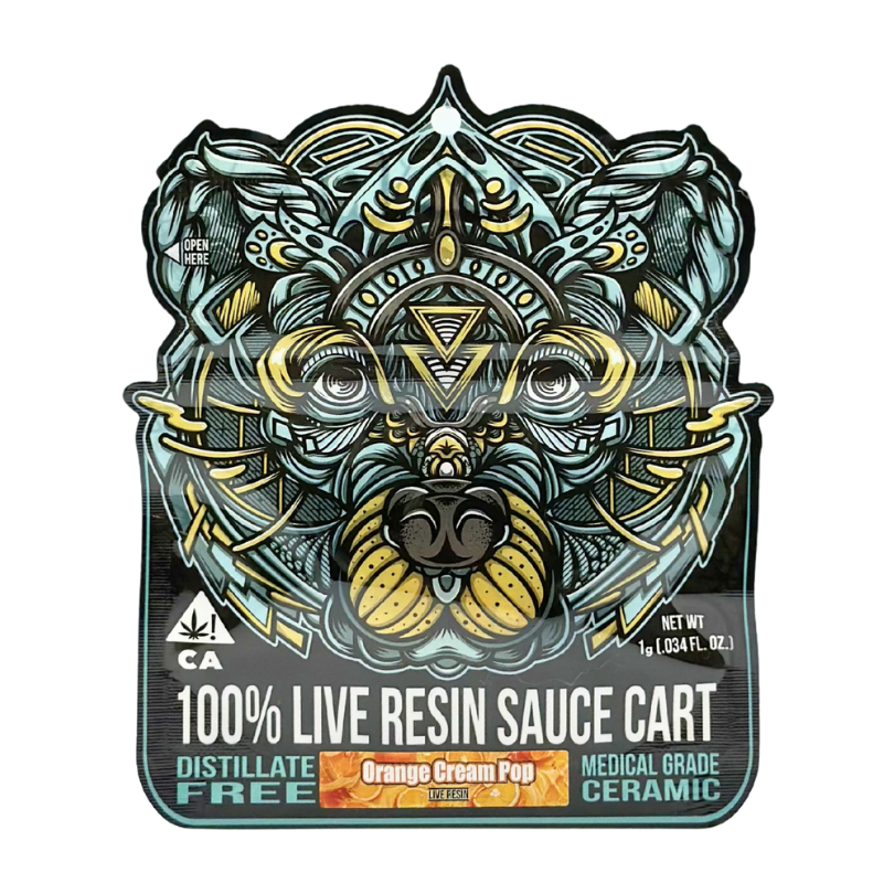Bear Labs - Orange Cream Pop - Sauce Cartridge - Vape Cart - 1.0g