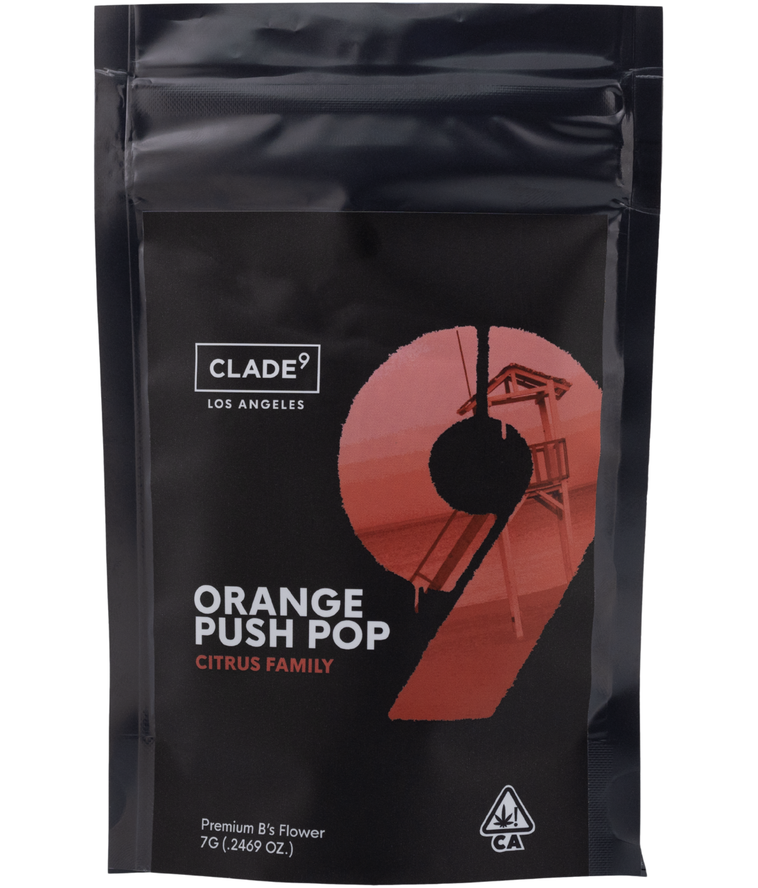 Clade9 | Orange Push Pop | 7g