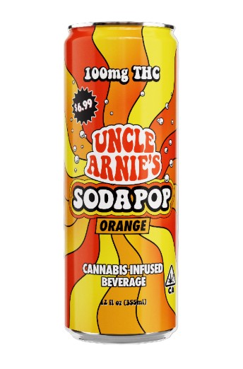 Uncle Arnie's Orange Sodapop 100mg