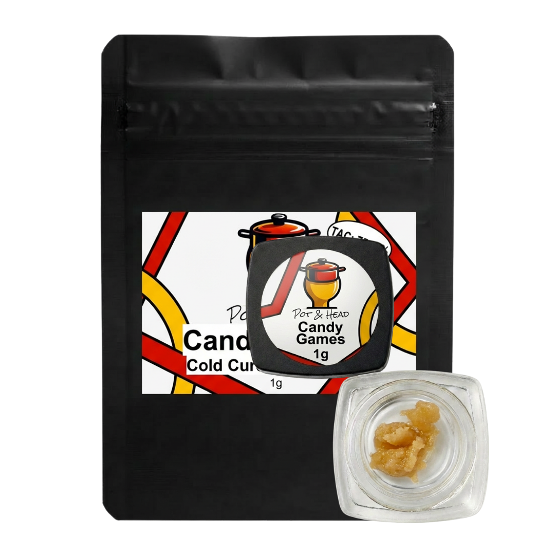 Pot & Head | Candy Games | Cold Cured | Live Rosin | 1g