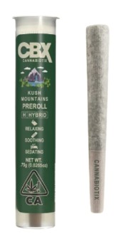 CANNABIOTIX: Kush Mountains .75g Pre-Roll (H)