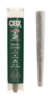 CANNABIOTIX: Macadellic .75g Pre-Roll (I/H)
