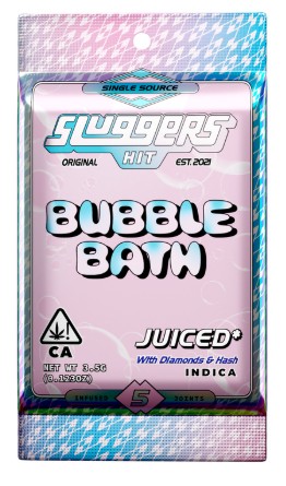 SLUGGERS: Bubble Bath Infused 5pk/3.5g (I)