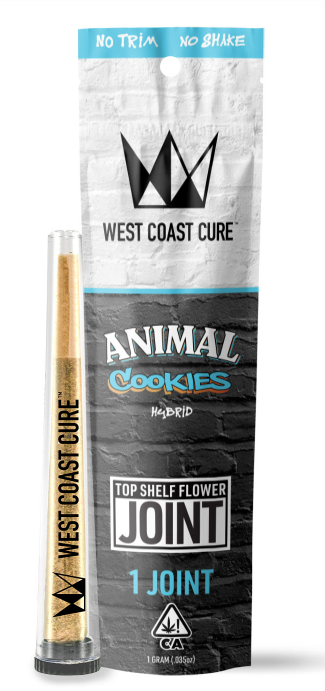 WEST COAST CURE: Animal Cookies 1g Pre-Roll (H)