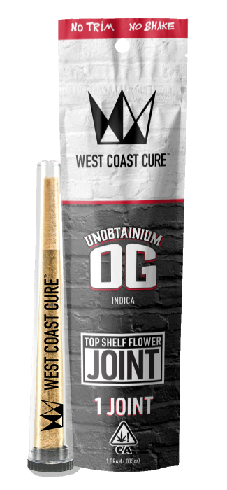 WEST COAST CURE: Unobtainium OG 1g Pre-Roll (I)