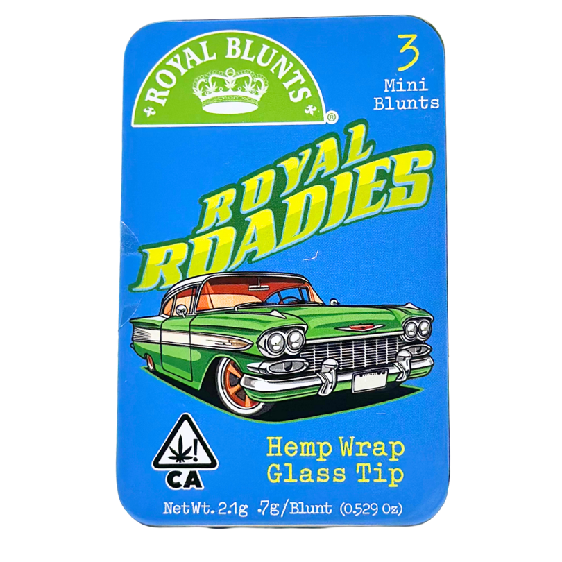 Royal Blunts - Royal Roadies - Pineapple Zkittlez - Preroll Pack - 3pk - 2.1g
