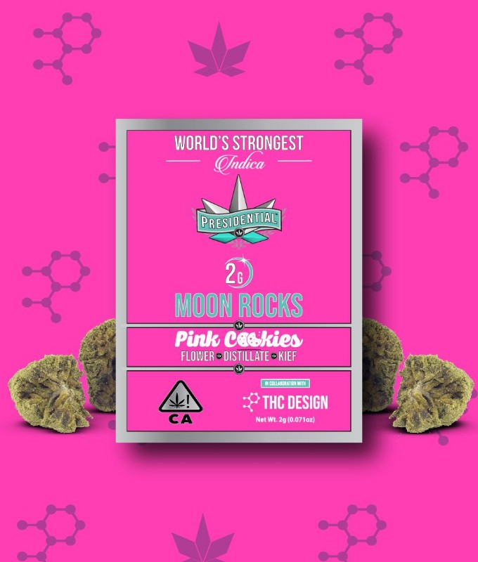 Presidential - Pink Cookies - Moon Rocks - 2 Gram