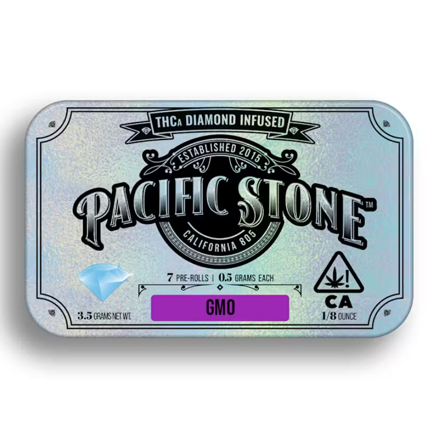 Pacific Stone Diamond Infused 7pk Prerolls 3.5g GMO