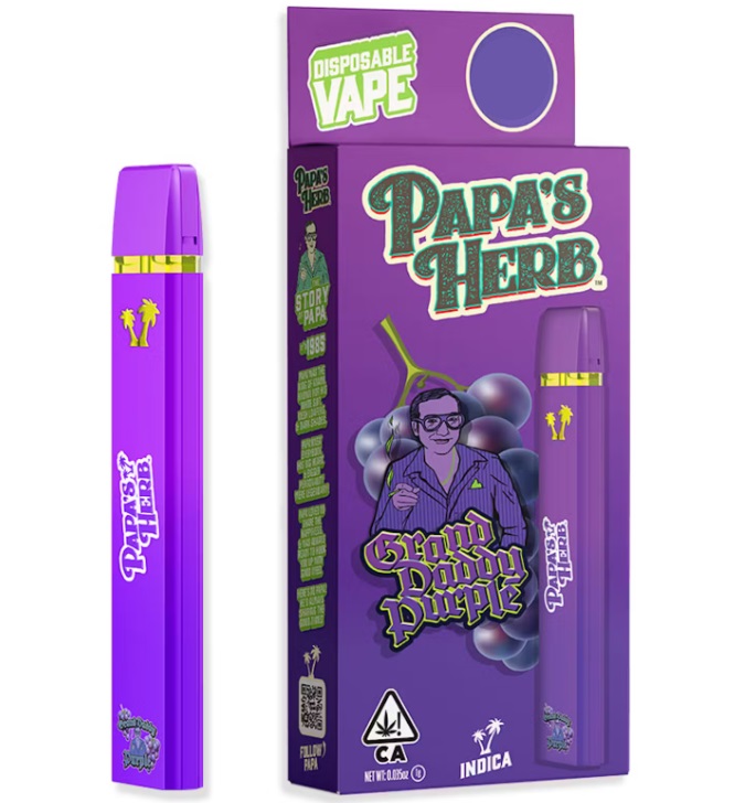 Vape: Grand Daddy Purple (Disposable)
