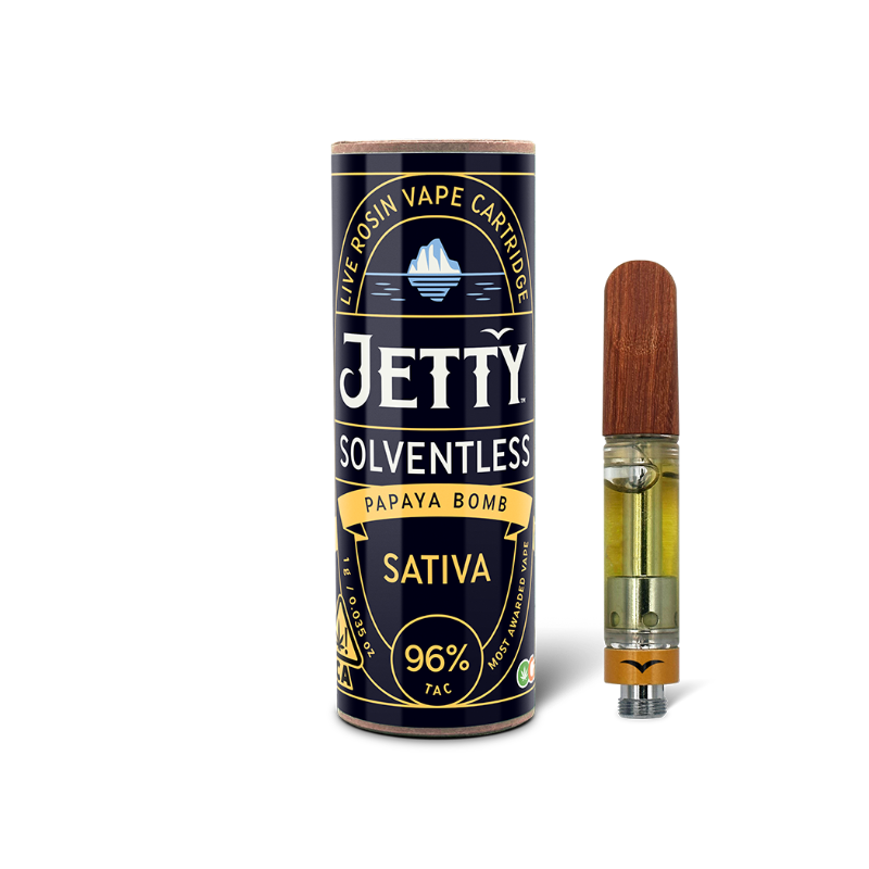 Jetty Papaya Bomb (S) Rosin Cart 1g
