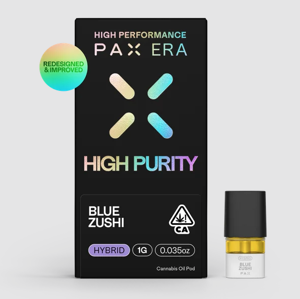 Pax High Purity THC Pod 1g Blue Zushi