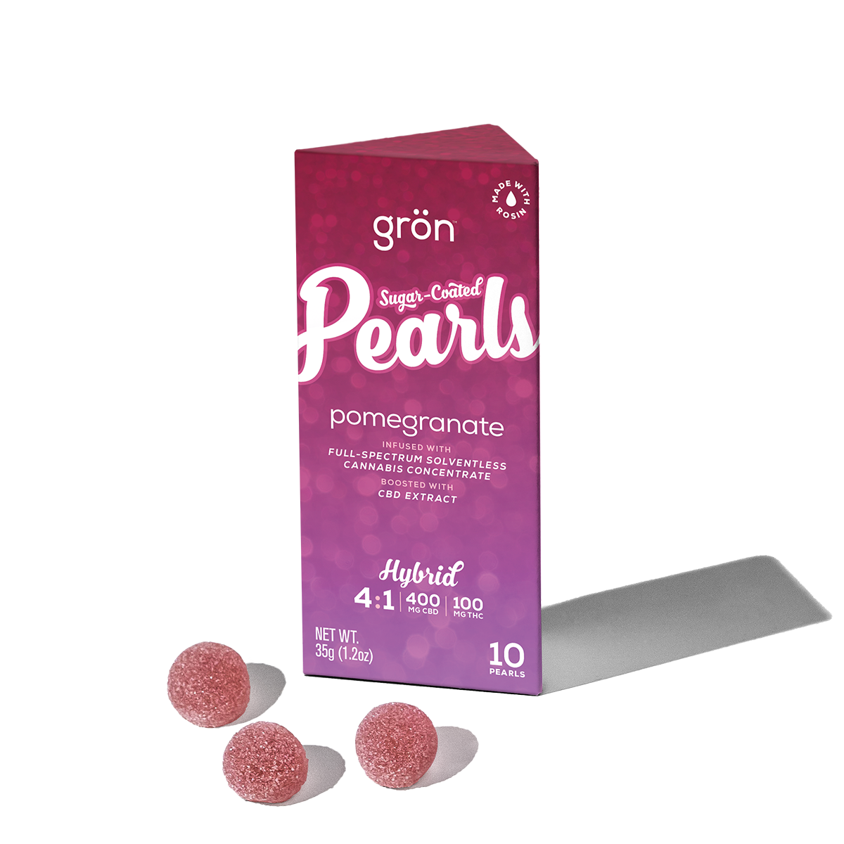 Gron | Pearls | Pomegranate 10pk