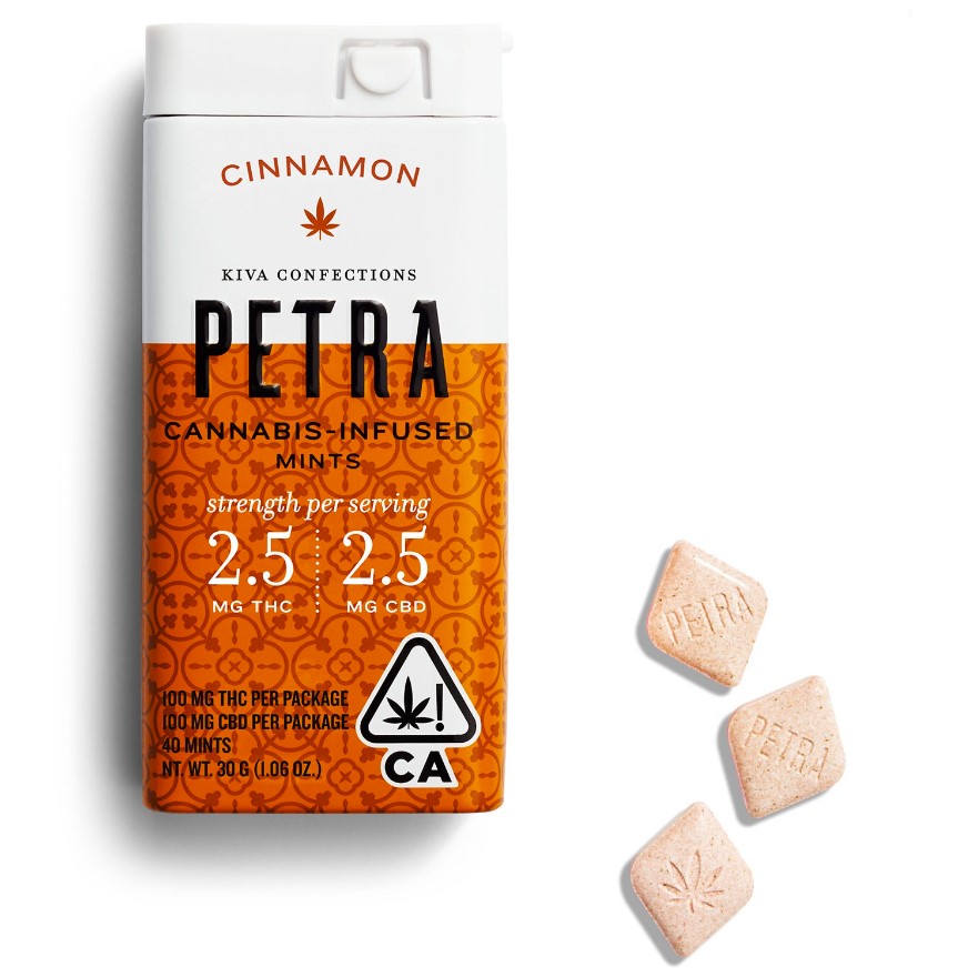 Petra Mint - Edible: Saigon Cinnamon (1:1 CBD:THC) - 100mg
