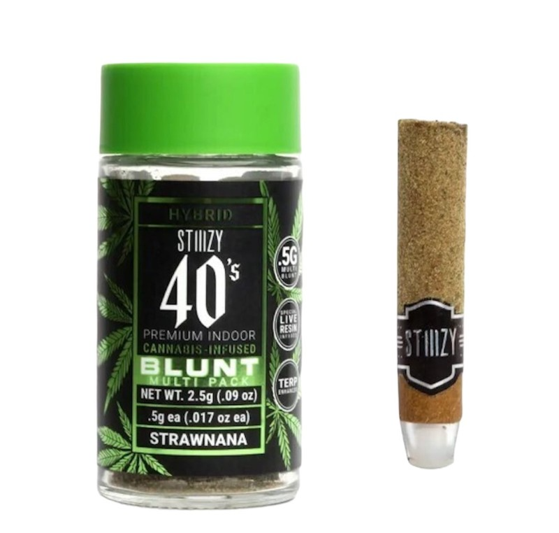 Stiiizy - Strawnana 40's Mini Infused Blunts 5pk 2.5g