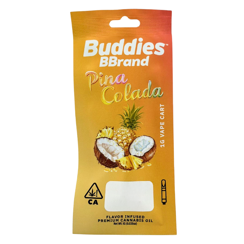 Buddies - Bbrand - Pina Colada - Vape Cart - 1.0g