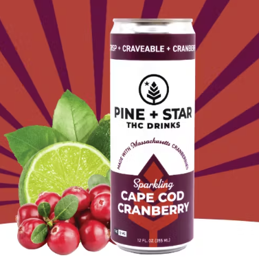Pine + Star Cape Cod Cranberry 5mg 12oz
