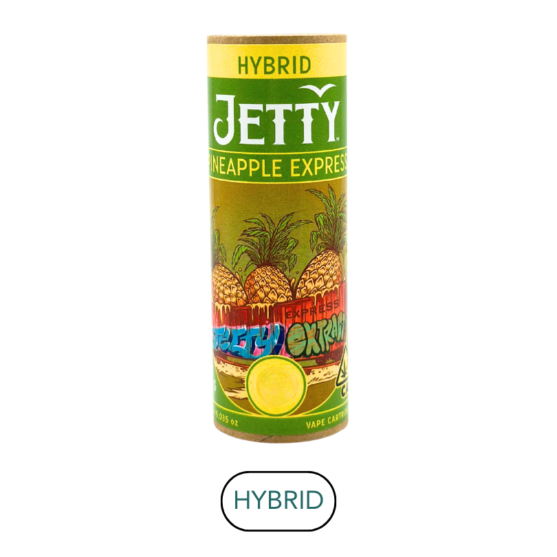 Jetty - High THC - Pineapple Express - Vape Cart - 1.0g