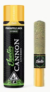 Jeeter Cannon 1.3g Pineapple Jack Infused Preroll