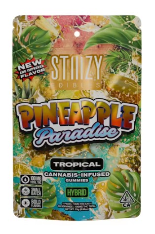 Stiiizy Pineapple Paradise 100mg Gummies PD