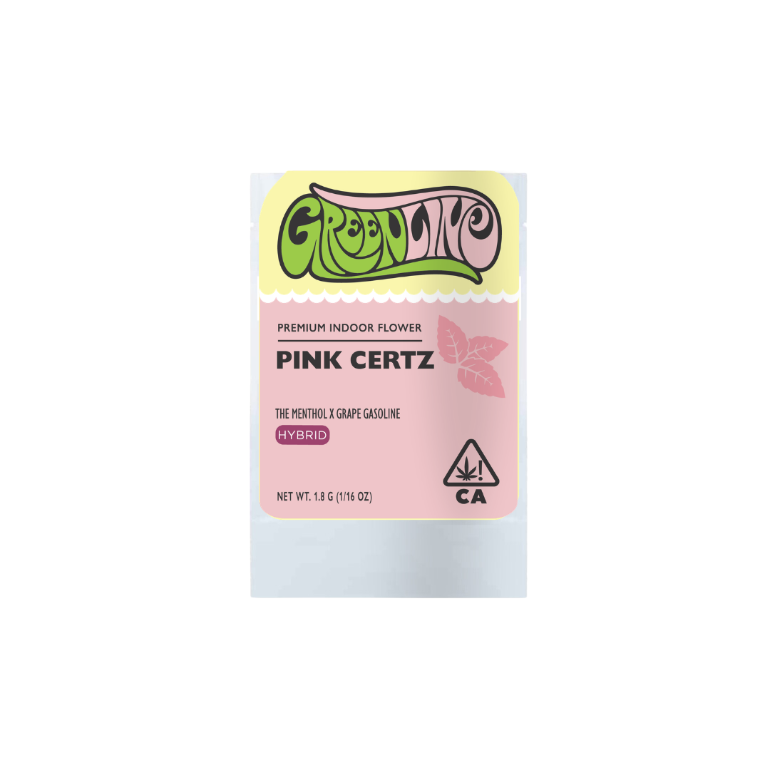 Green Line Teenths 1.8g Pink Certz