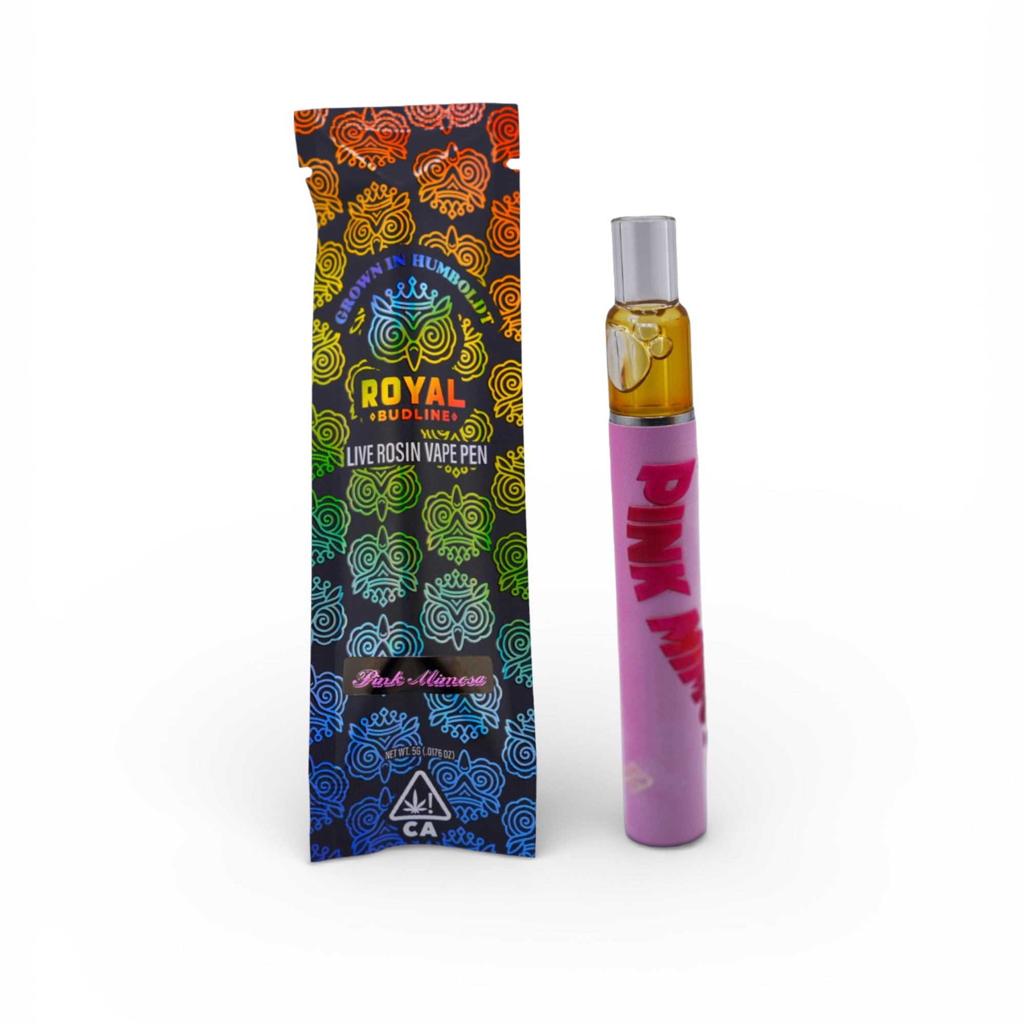 Royal Budline - Vape: Pink Mimosa (Live Rosin Disposable)