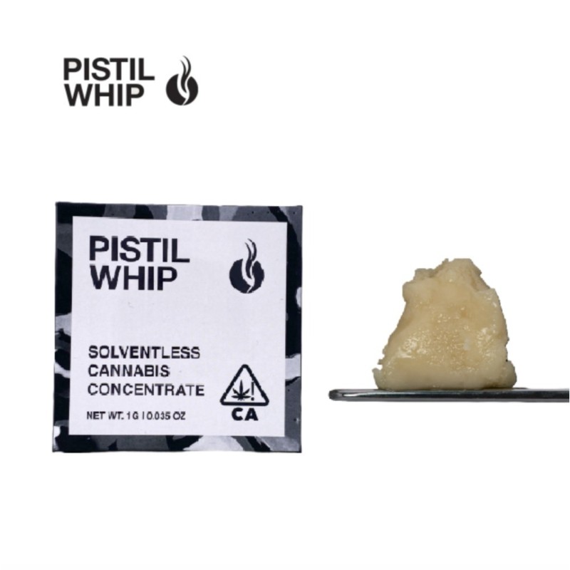 Pistil Whip Strawnana Split (H) Live Rosin Badder 1g