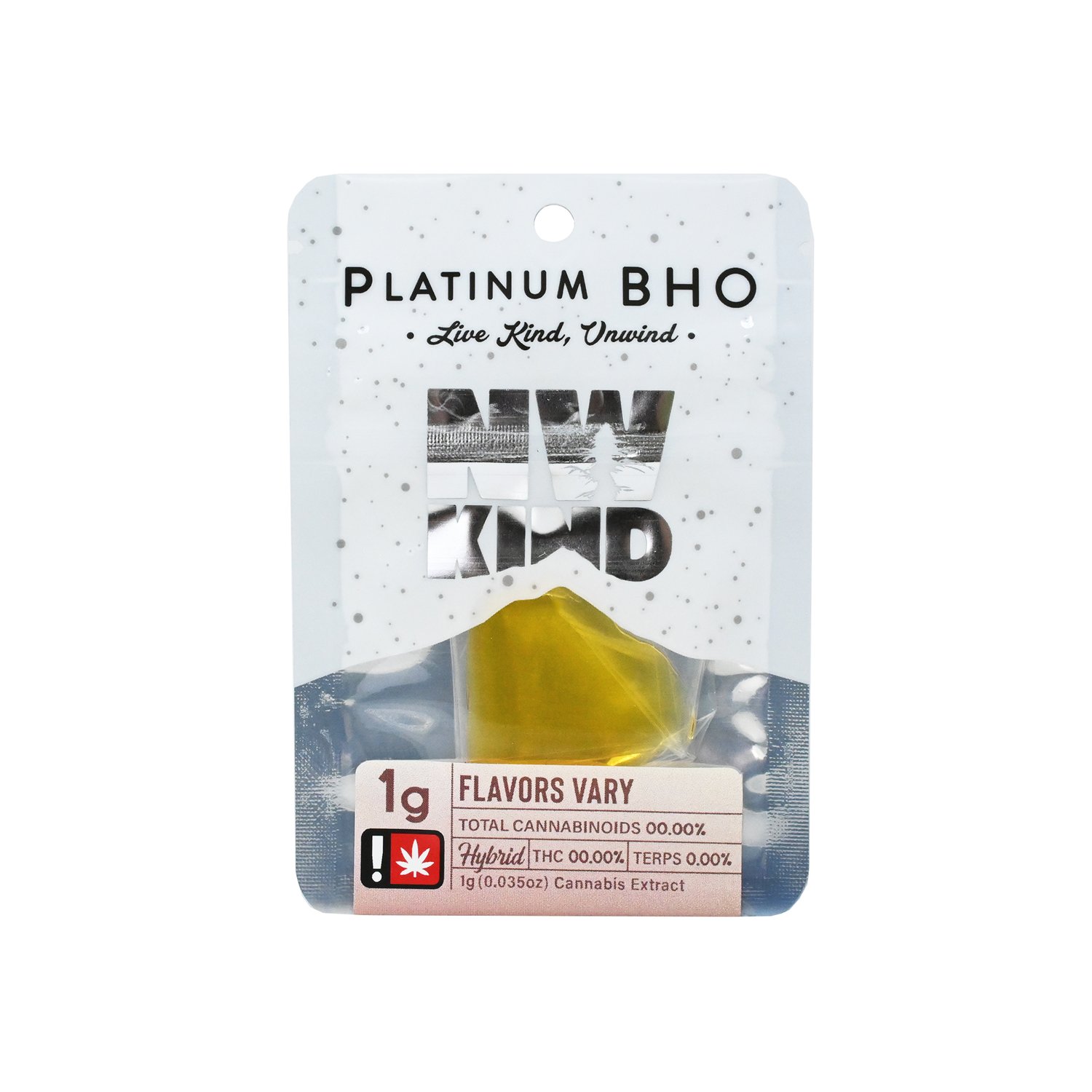 NW Kind Garlic Budder Platinum Shatter 1g