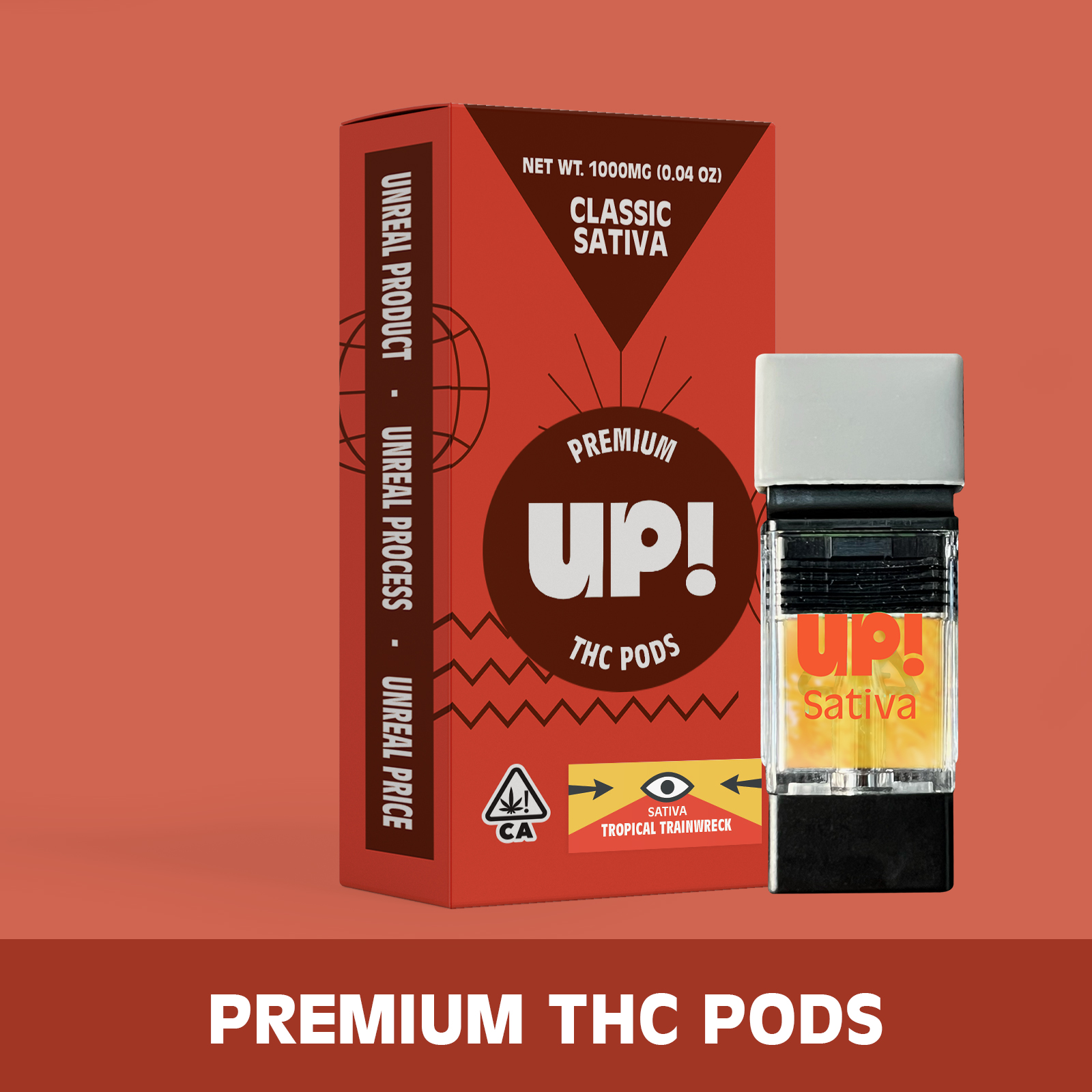 UP!: Tropical Trainwreck 1g Classic Pod (S)
