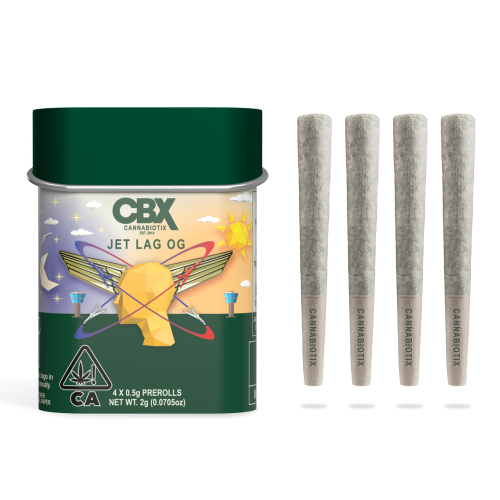 Jet Lag OG | Pre-Rolls 4-Pack | 2g