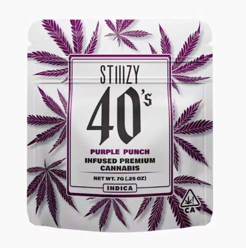 PURPLE PUNCH 40's INFUSED MYLAR 7G