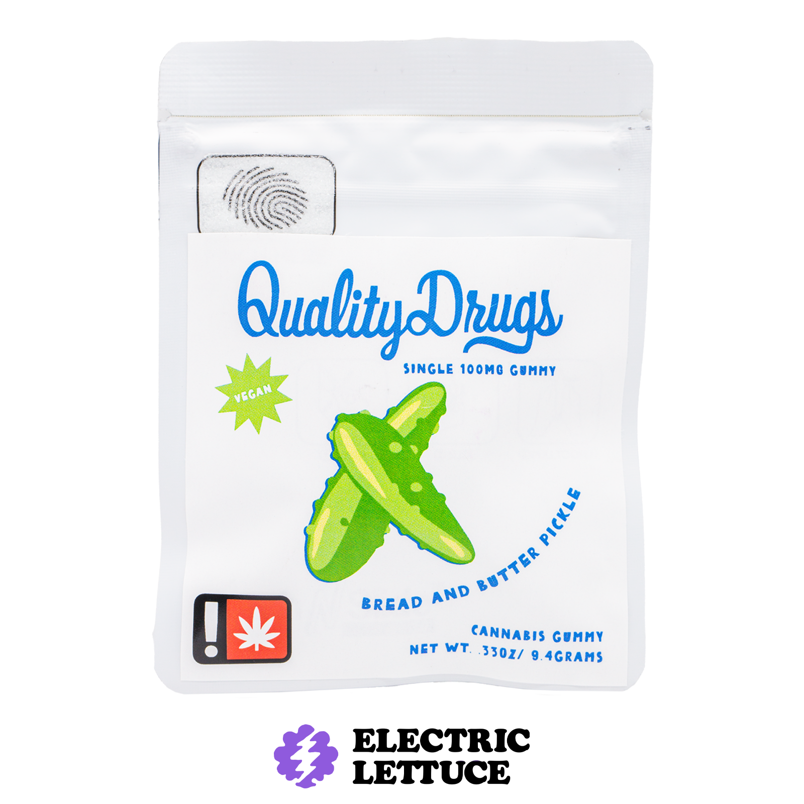 Quality Drugs Bread and Butter Pickle Single Gummy 100mg