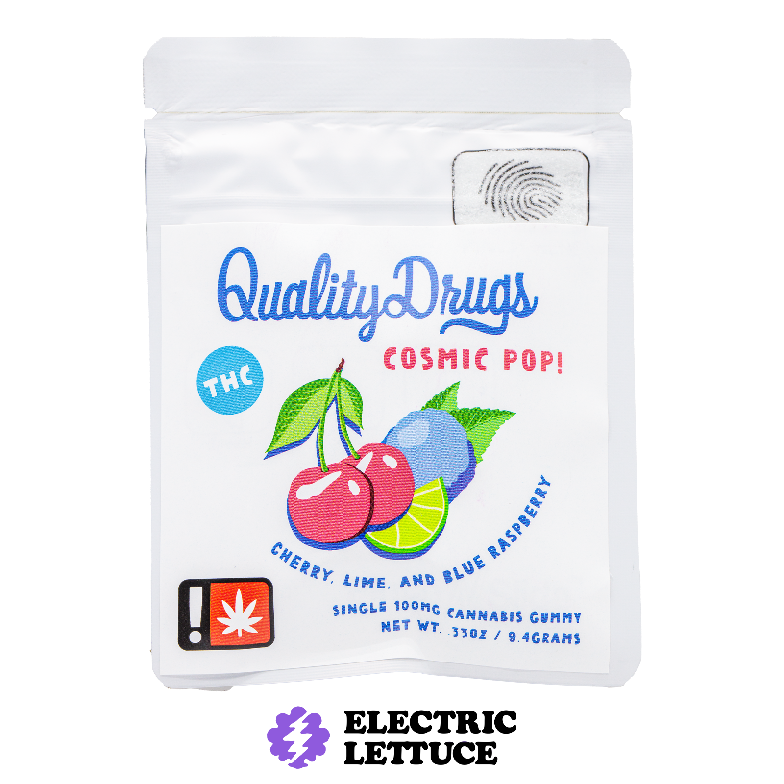 Quality Drugs Cosmic Pop Single Gummy 100mg